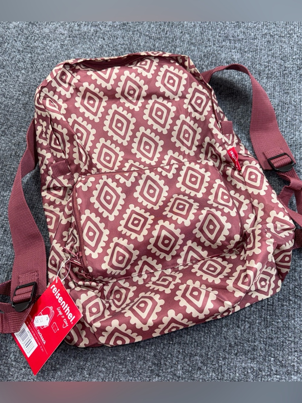 Reisenthel Mini Maxi Rucksack Travel Duffle Backpack Foldable Bag
